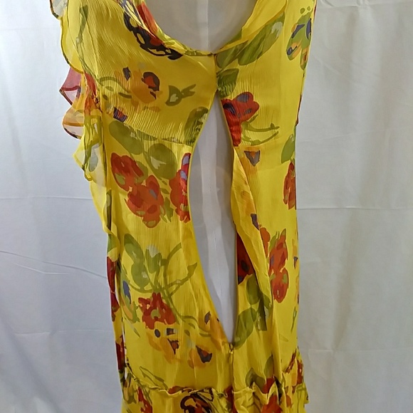 Sundance Silk. Wrap Dress Size 8. - Picture 4 of 7